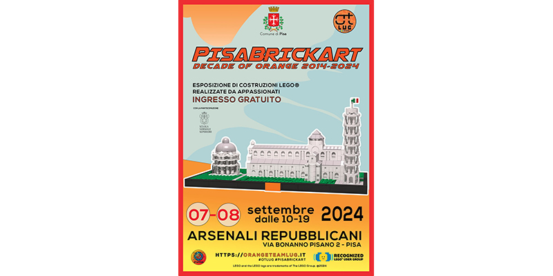 Presenza di Verona Brick a Pisa Brick Art
