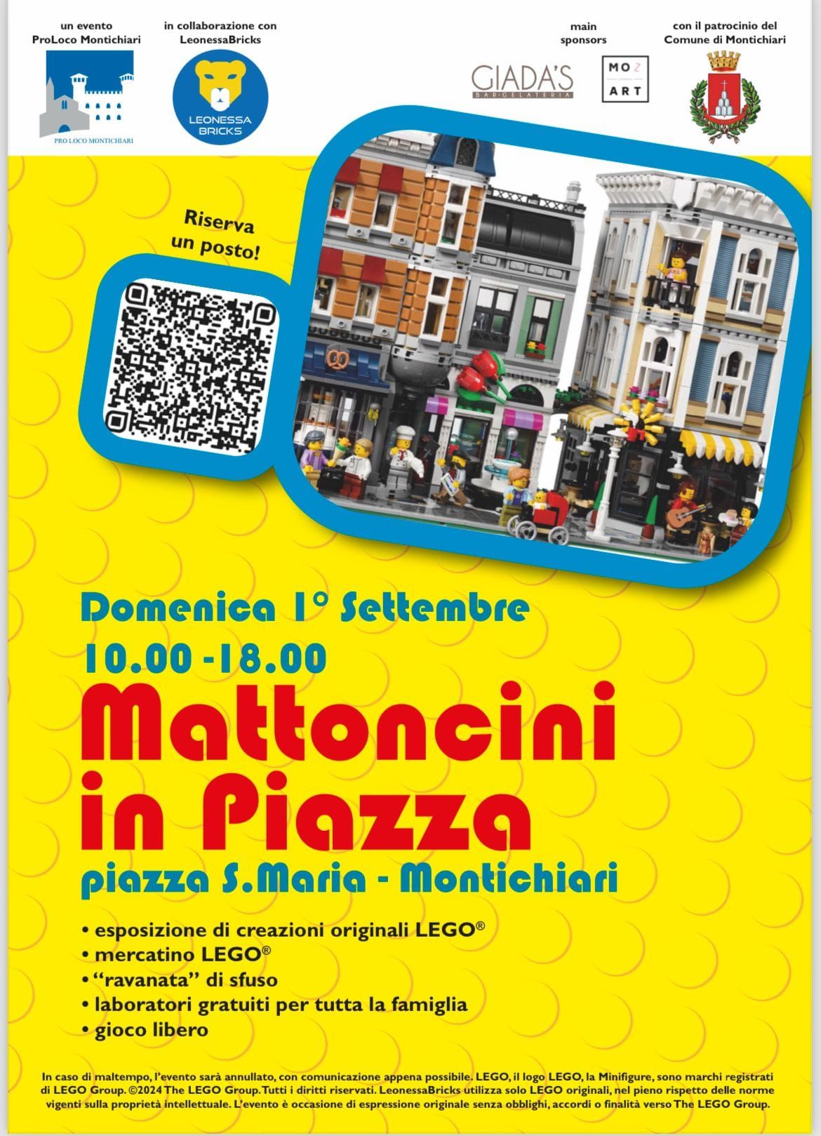 Presenza di Verona Brick a MATTONCINI IN PIAZZA - Montichiari (Bs)