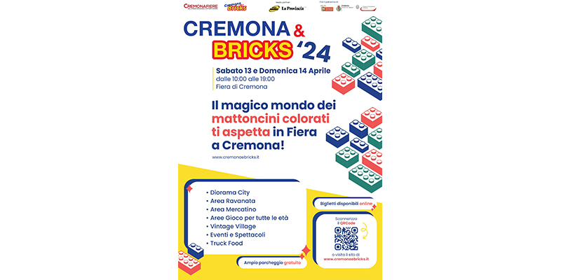 Presenza di Verona Brick a "Cremona & Bricks '24"