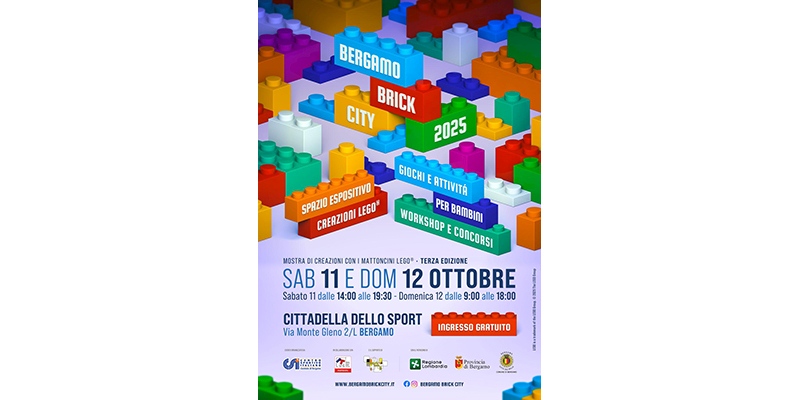 Partecipazione a Bergamo Brick City 11 e 12 Ottobre 2025