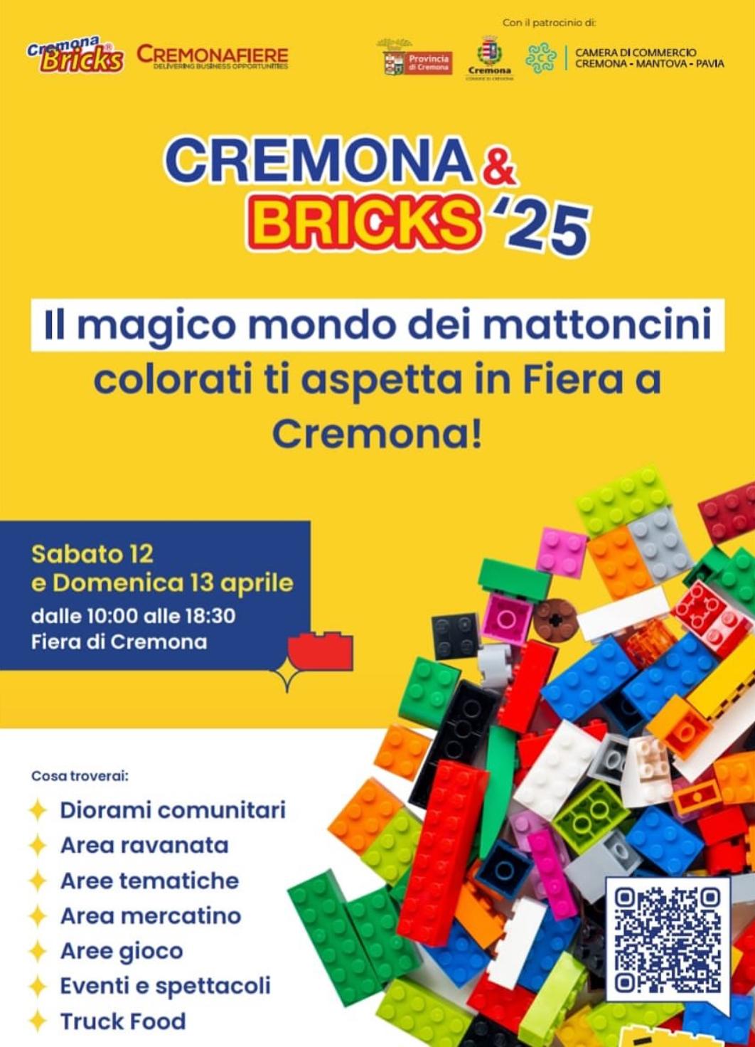 Presenza di Verona Brick a "Cremona & Bricks 2025"