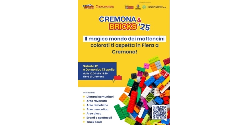 Presenza di Verona Brick a "Cremona & Bricks 2025"