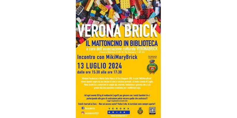 Incontro con AFOL e mastro costruttore Michele Perdoncini e Maria Clelia Manca