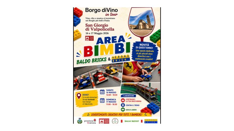 Borgo di Vino  San Giorgio Di Valpolicella 16 e 17 Maggio 2026